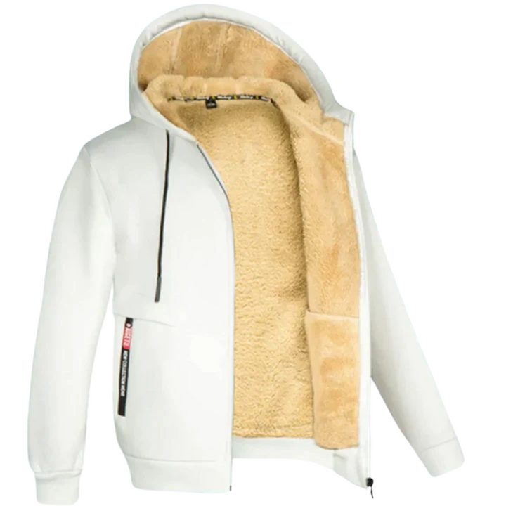 ARIE | MEN'S WINTER JACKET WITH HOOD AND FLEECE