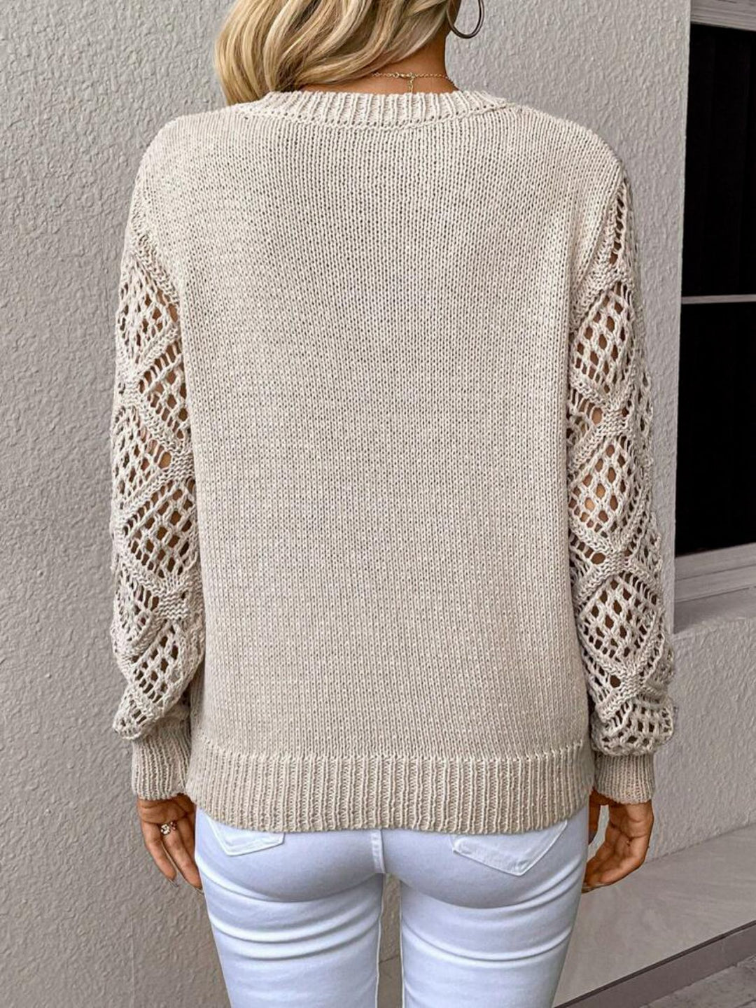 Rosa™ | V-Neck Knitted Sweater