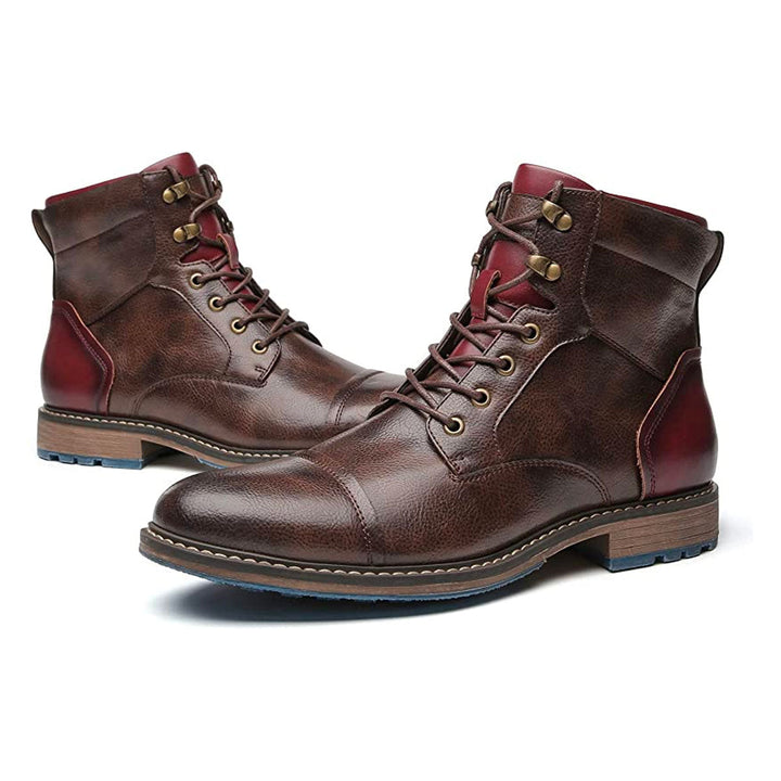 Aaron | Handcrafted Premium Leather Oxford Boots