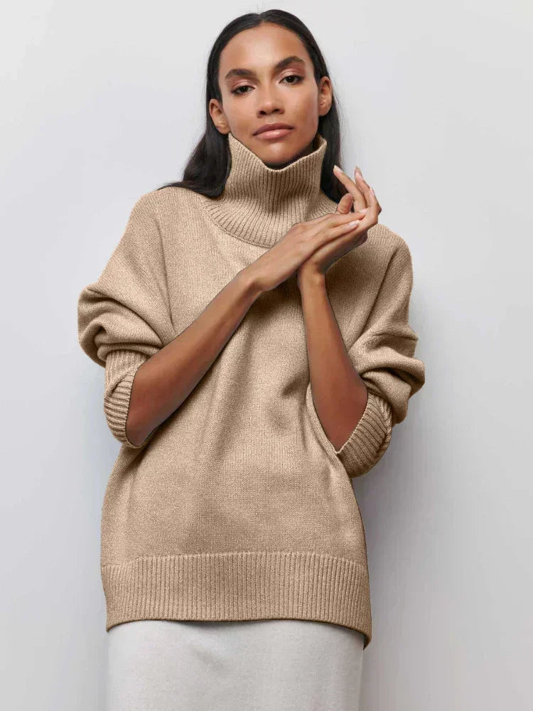 Olivia | Elegant Roll Neck Jumper