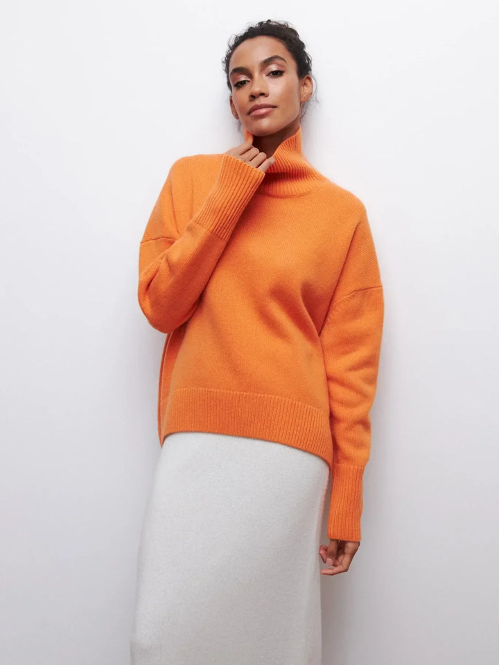 Olivia | Elegant Roll Neck Jumper