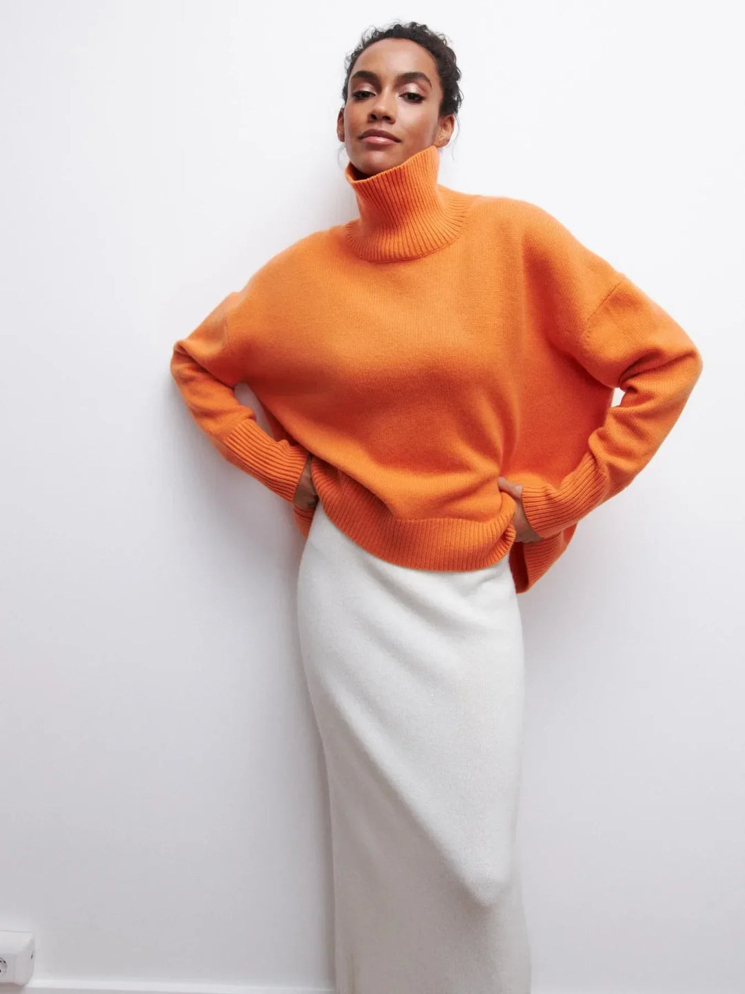 Olivia | Elegant Roll Neck Jumper