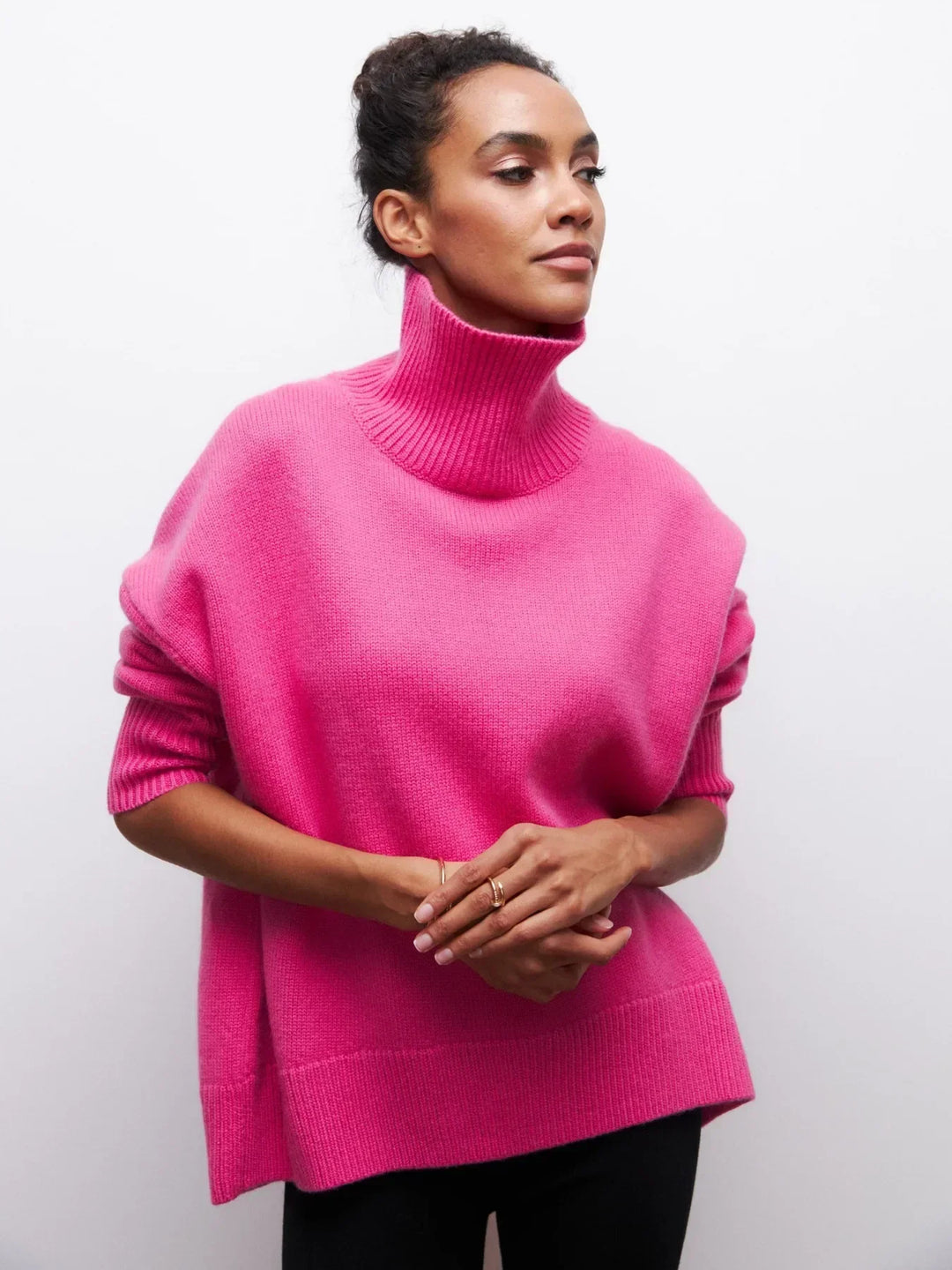 Olivia | Elegant Roll Neck Jumper