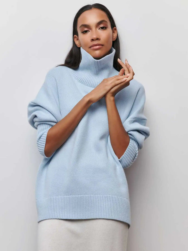 Olivia | Elegant Roll Neck Jumper