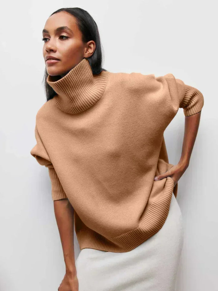 Olivia | Elegant Roll Neck Jumper