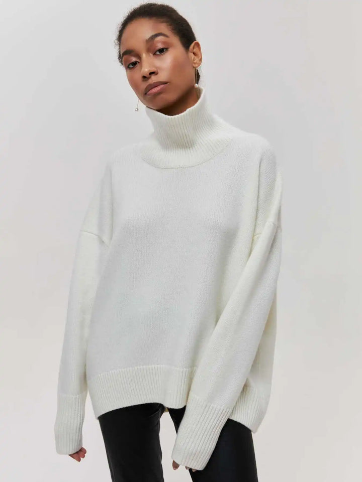 Olivia | Elegant Roll Neck Jumper