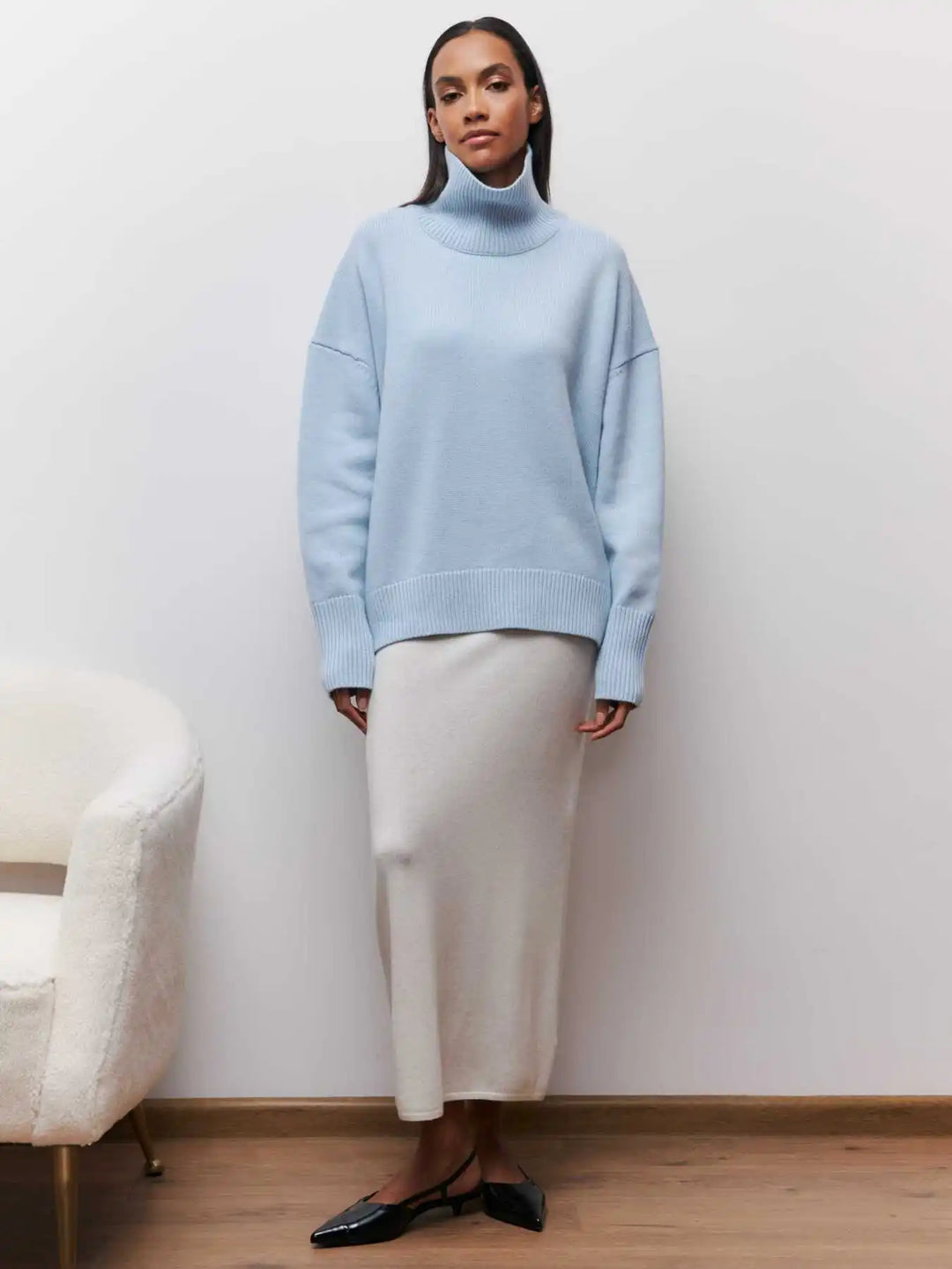 Olivia | Elegant Roll Neck Jumper