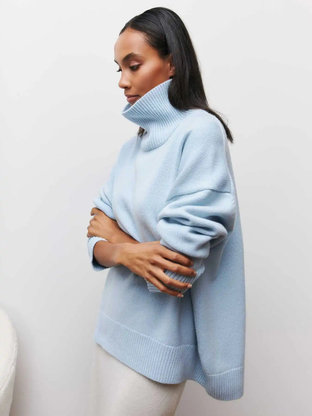 Olivia | Elegant Roll Neck Jumper