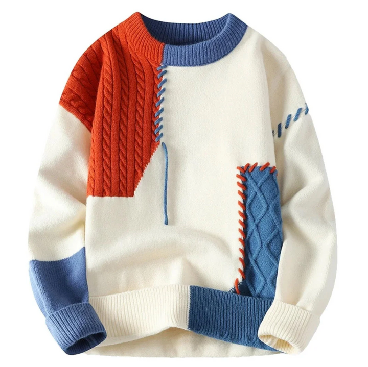 RÉVE | PATCHWORK SWEATER