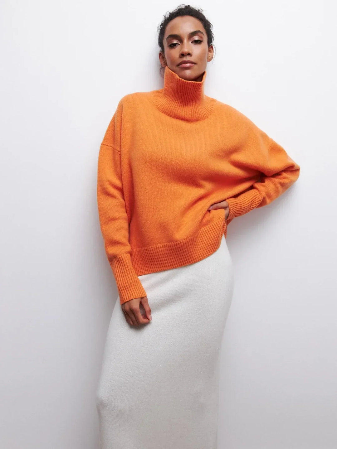 Olivia | Elegant Roll Neck Jumper