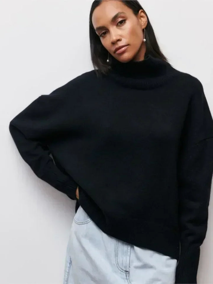 Olivia | Elegant Roll Neck Jumper